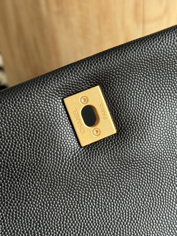 CC coco handle caviar leather - 图片 5